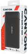 Powerbank Canyon 10000 mAh PB-109 Czarny (CNE-CPB1009B) - obraz 4