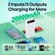 Зовнішній акумулятор повербанк Power Bank Remax RPP-521 20000mAh | 2USB/Type-C/micro-USB, PD/QC, 5A/22.5W| White - зображення 3