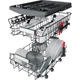 Посудомоечная машина Whirlpool , 10компл., A++, 45см, белый (WSFO3O23PF) - изображение 9
