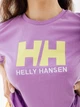 Женская Футболка HELLY HANSEN W HH LOGO T-SHIRT Фиолетовый M (7d34112-699 M) - изображение 3