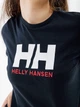 Женская Футболка HELLY HANSEN W HH LOGO T-SHIRT Синий XS (7d34112-598 XS) - изображение 4