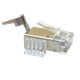 Коннектор мережевий RJ45, STP, cat.6A, 50μ, 1.45мм, зі вставкою Kingda KD-PG8056 - изображение 3