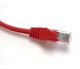 Патч-корд 0,25 м, UTP, cat.5e, RJ45, мідь, червоний CORD-0.25M-RED - изображение 2