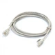 Патч-корд L&W ELECTRONICAL 1м, UTP, cat.6A, RJ45, 28AWG, Slim, LSZH, мідь, сірий, PC001-C6A-100 - зображення 1