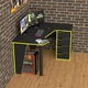 Геймерский игровой стол Rasin RS-11 желтый - изображение 2