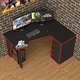Геймерский игровой стол Rasin RS-11 красный - изображение 3