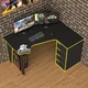 Геймерский игровой стол Rasin RS-11 желтый - изображение 3