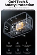 Сетевое зарядное устройство UGREEN GaN 30W USB Fast Charger 2usb+1type-c - зображення 5