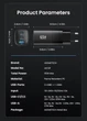Сетевое зарядное устройство Asometech GaN 65W 1USB+2Type-C Fast Charger Black - изображение 9