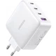 Зарядний пристрій Ugreen Nexode USB-A+3*USB-C 100W GaN Te ch Fast White (CD226/15337) - зображення 3