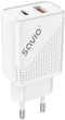 Зарядний пристрій Savio LA-04 Quick Charge 18W White (SAVLA-04) - зображення 4