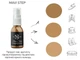 Фарба-спрей для замші та нубука MAVI STEP Nubuck Suede Spray 178 Тьмяно-коричневий 25 мл (E08/178/025) - зображення 3