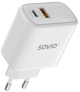 Ładowarka Savio LA-06 Quick Charge 30W Biała (SAVLA-06) - obraz 3