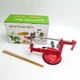 Машинка слайсер для спиральной нарезки картофеля картофелерезка UKC Spiral Potato Slicer красный - изображение 1