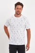 Футболка с принтом Trend Collection 181 Белый 2XL - изображение 5