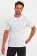 Футболка з принтом Trend Collection 181 Білий L - зображення 1