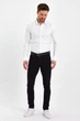 Сорочка однотонна Trend Collection 406-7 Білий 2XL - зображення 4
