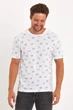 Футболка с принтом Trend Collection 179 Белый XL - изображение 4
