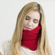 Подушка для путешествий Travel pillow Красная - изображение 5