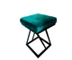 Табурет KOMODO в стиле Loft green мягкий - изображение 3