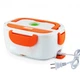Ланч-бокс Electric Lunch Box с подогревом от сети 220 V оранжевый с белым - изображение 1
