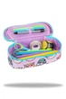 Пенал на молнии COOLPACK Campus HAPPY DONUTS с органайзером для ручек (F062665) - изображение 2