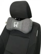 Подушка підголівник EKKOSEAT в машину - трисекційна, сіра. Honda - зображення 1