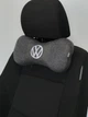 Подушка підголівник EKKOSEAT в машину - трисекційна, сіра. Volkswagen - зображення 1