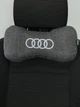 Подушка підголівник EKKOSEAT в машину - трисекційна, сіра. Audi - зображення 2
