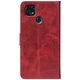 Чохол-книжка Crazy Horse Clasic для ZTE Blade 20 Smart Red Wine (Front) (48434) - изображение 3