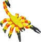 Игрушка Zing Klixx Creaturez Fidget Скорпион Желто-красный (KX110_B) (2000000124902) - изображение 2