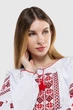 Вышиванка рубашка с принтом женская Олеся 52 Белый - изображение 3