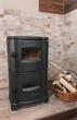 Конвекційна піч (євро буржуйка) Duval EM-5150BL (black edition). - зображення 5