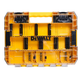 Футляр для бит системы TSTAK Tough Case L DeWALT с футляром 25 мм х25 шт-3 шт., кассета для бит 7х25 мм.-3 шт., кассета для бит 7х57 мм.-4 шт., разделители - 6 шт. DT70804 - изображение 4