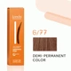 Краска для волос без аммиака Londacolor DEMI Permanent 6/77 темно русый коричневый интенсивный 60 мл - изображение 1