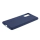 Силиконовый (TPU) чехол Deexe Matte Case для Samsung Galaxy S20 FE (G780) - Dark Blue - изображение 4