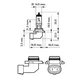 Автолампа галогенова 51W Philips (9006PRB1) - изображение 3