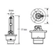 Лампа ксенонова D4S XENARC ORIGINAL 35Вт (вир-во OSRAM) OSRAM (66440) - изображение 2