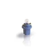Лампа накаливания 12V 1.2W BAX8,5D/1.5 BLUE Philips (12603CP) - зображення 2