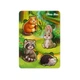Деревянный пазл "Лесные животные-1" Ubumblebees (ПСФ057) PSF057 фон с подсказкой 4556660 - изображение 2