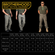 Штаны тактические военные для ВСУ Brotherhood UTP 2.0 рип-стоп олива - изображение 9