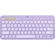 Клавіатура Logitech K380 Multi-Device Bluetooth UA Lavender Lemonade (920-011166) - изображение 1