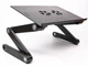 Стіл для ноутбука трансформер Laptop Table T9 1,75 кг (9TSTDLNTBK) TIN66 - зображення 1
