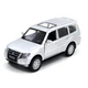 Серебристая машинка Митсубиси Паджеро 4WD Турбо - изображение 1