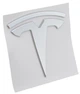 Значок эмблема крышки багажника Tesla Model X 1047854-00-A - изображение 1