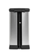 Контейнер для сміття з педаллю сріблястий Curver Deco Bin 50L - зображення 8