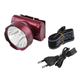Налобный аккумуляторный LED фонарик Luxury YJ-1898-1 с 2 режимами Red - изображение 2