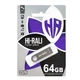 Флеш-накопитель USB 64GB Hi-Rali Shuttle Series Black (HI-64GBSHBK) - изображение 2