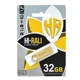 USB-флеш-накопитель Hi-Rali Shuttle Series 32GB металевий золотистий - изображение 2