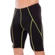 Шорты мужские компрессионные тайтсы Zelart 1502L размер L (46-48) Black-Green - изображение 1